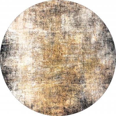 Runder Teppich 'Florent' 180 cm – Braun