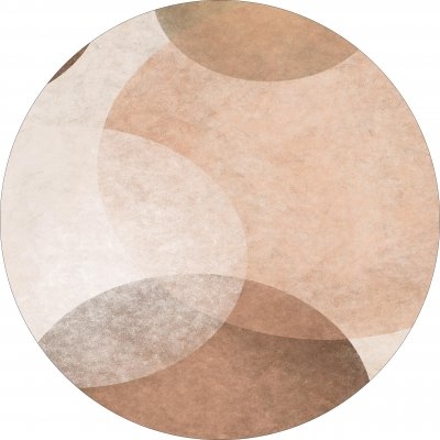 Runder Teppich 'Craon' 120 cm – Mehrfarbig