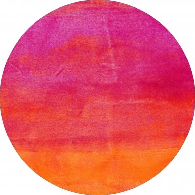 Runder Teppich 'Moura' 180cm – Mehrfarbig