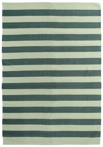 Baumwollteppich 'Nilo' 60x120cm - Grün