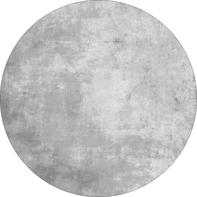 Runder Teppich 'Lynton' 200cm - Grau