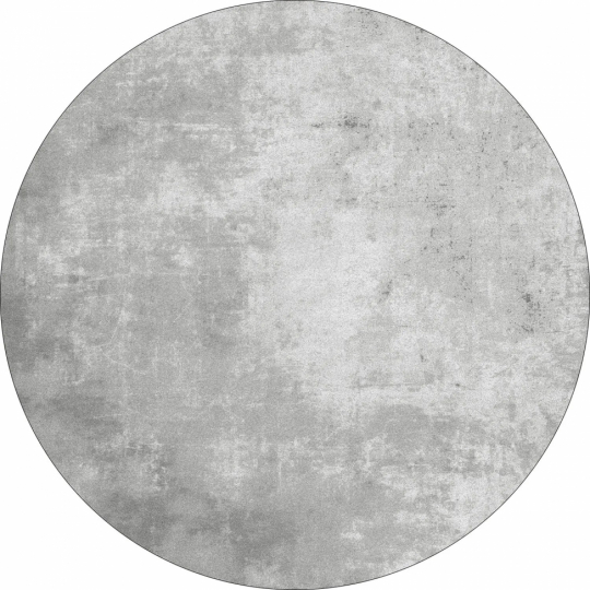 Runder Teppich 'Lynton' 200cm - Grau