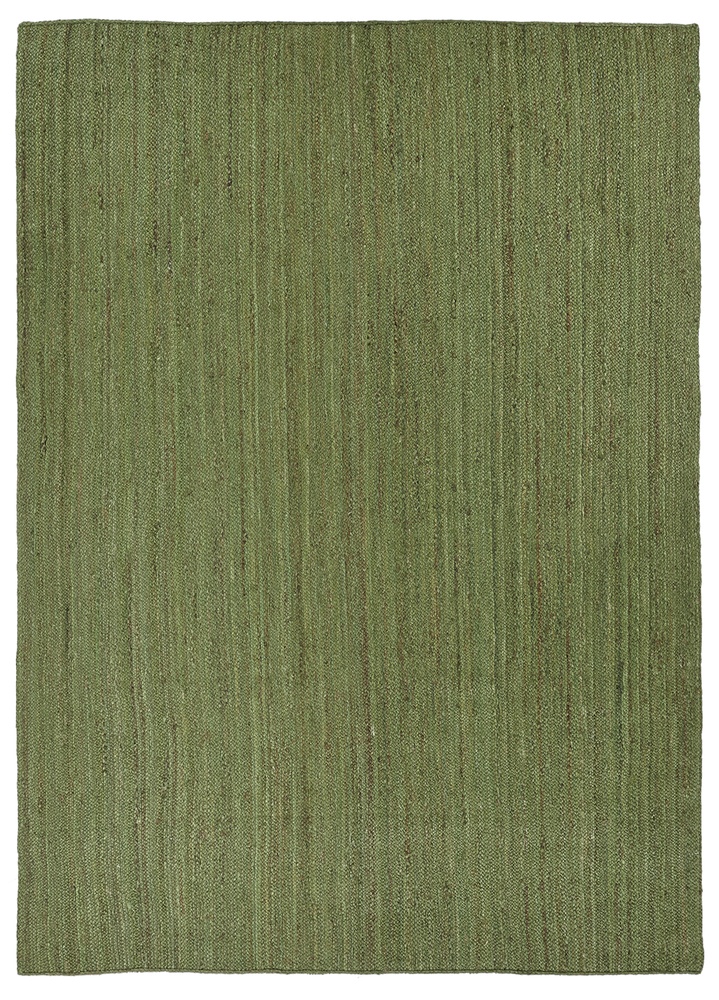 Jute-Teppich 'Amasia' - Dunkelgrün