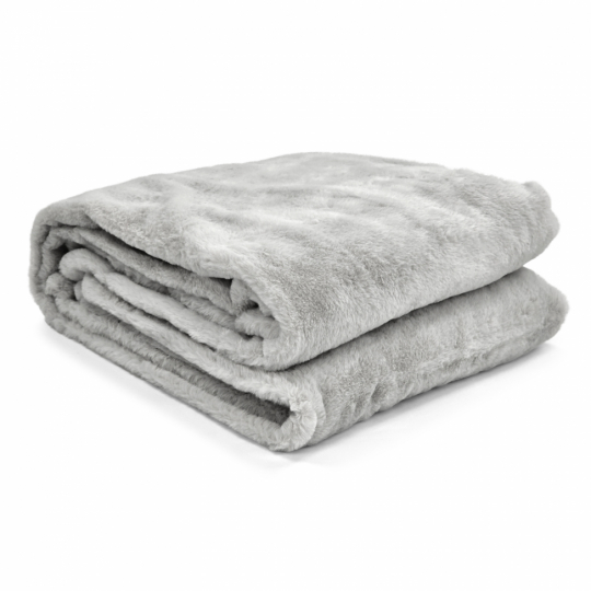 Tagesdecke 'Aranga Super Soft Throw' 130 x 170 cm – Grau