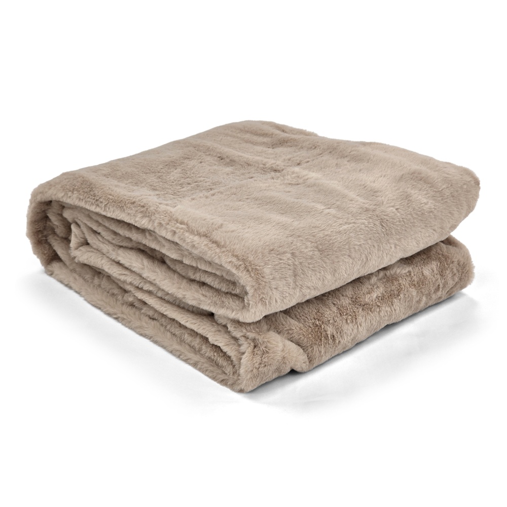 Tagesdecke 'Aranga Super Soft Throw' 130 x 170 cm – Braun
