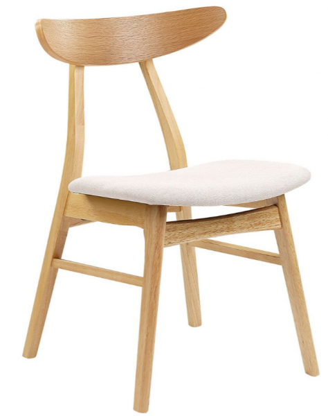 Stuhl 'Asta' - Natur/Beige