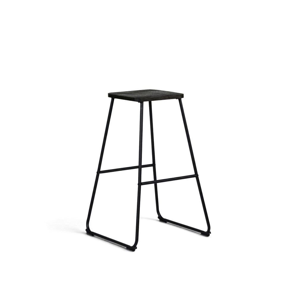 Barhocker 'Borås' - Braun/Schwarz