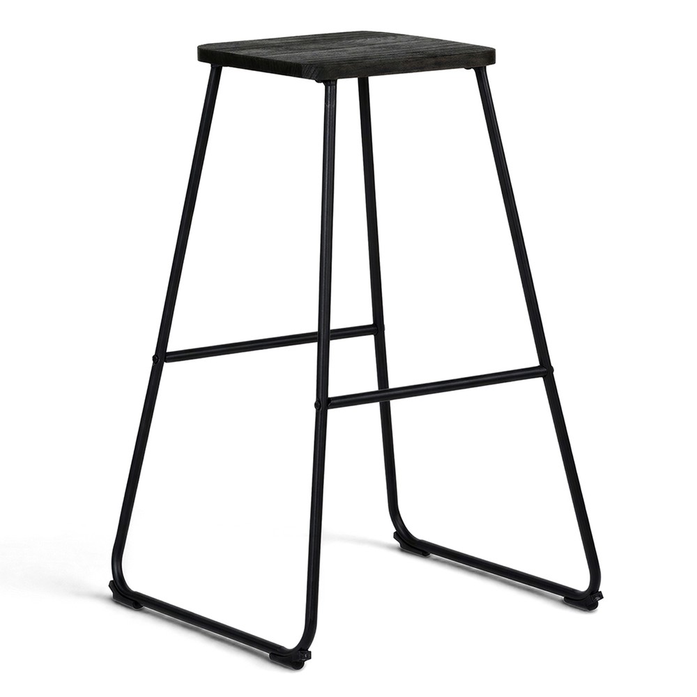 Barhocker 'Borås' - Braun/Schwarz