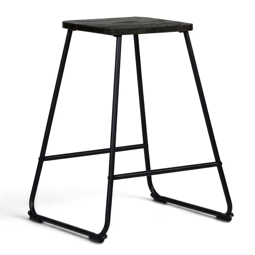 Hocker 'Borås' - Braun/Schwarz