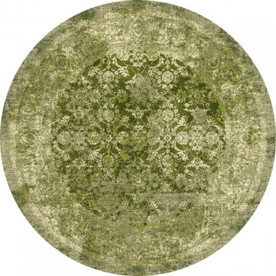 Runder Teppich 'Denizli' 160cm - Grün