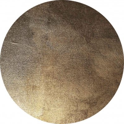 Runder Teppich 'Oristano' 290cm – Braun