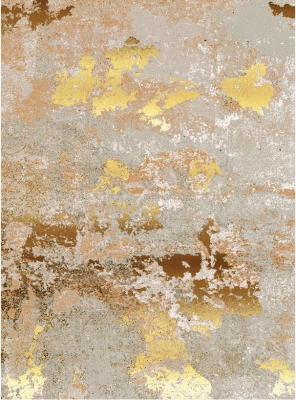Wilton-Teppich 'Elena' 290x290cm – Beige/Gold