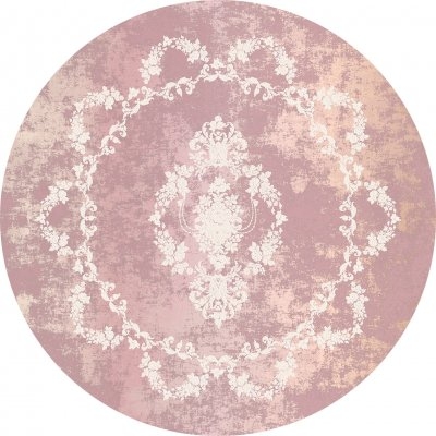 Runder Teppich 'Nefta' 240cm - Rosa