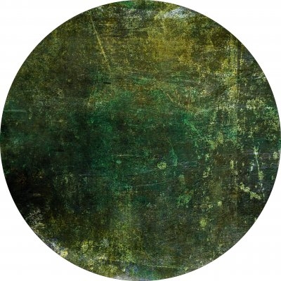 Runder Teppich 'Estrada' 200 cm – Grün