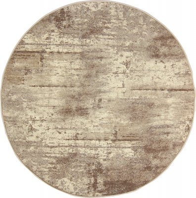 Runder Teppich 'Kebira' 120cm – Beige