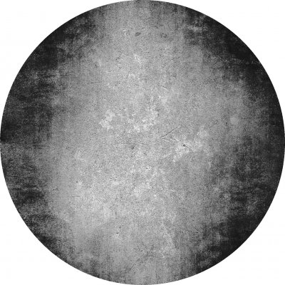 Runder Martt 'Megara' 120cm – Grau