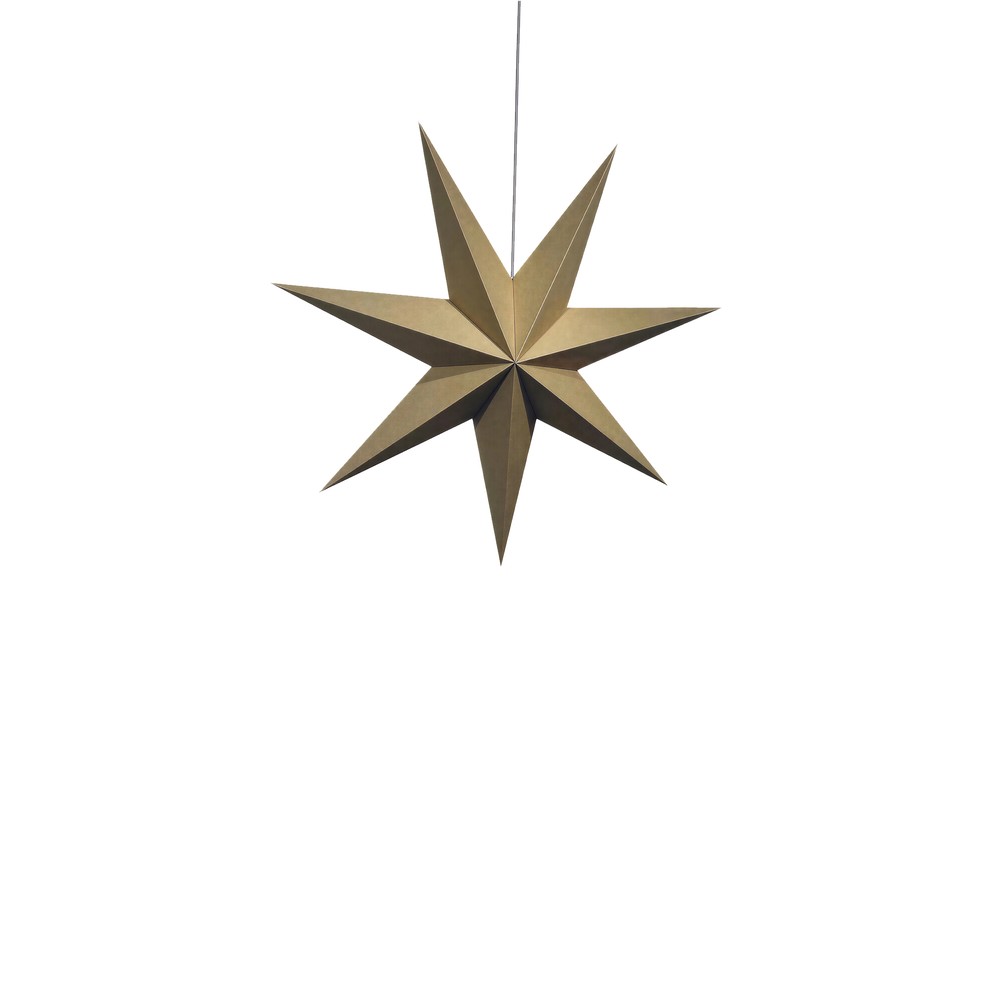 Adventsstern 'Sally' 60cm - Braun