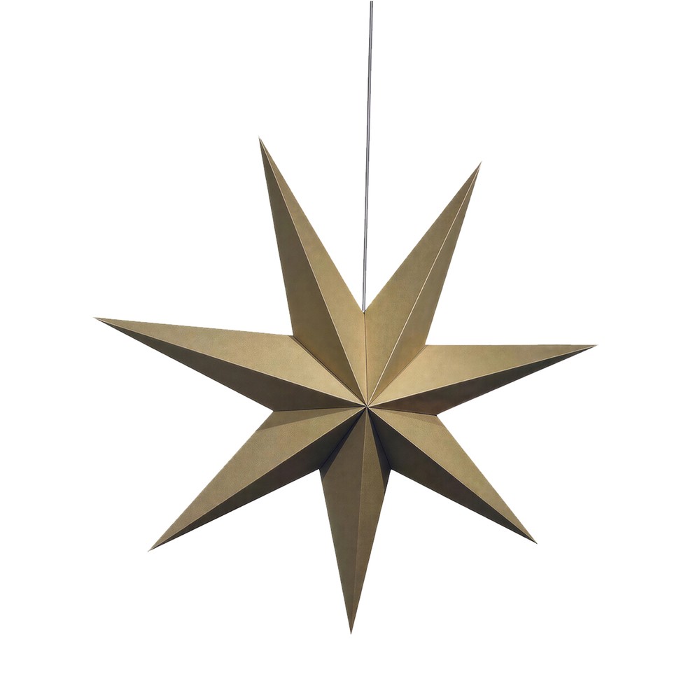 Adventsstern 'Sally' 60cm - Braun