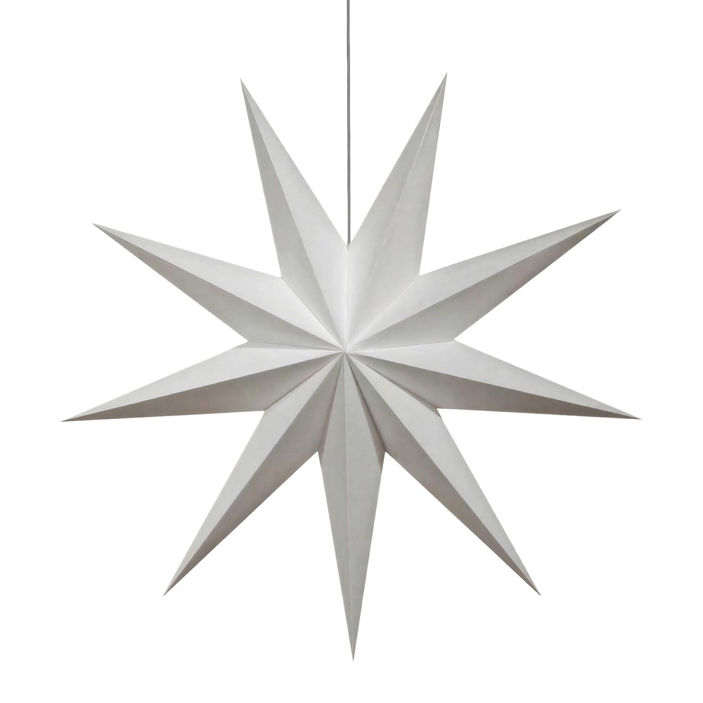 Adventsstern 'Wintergatan' 118cm - Weiß