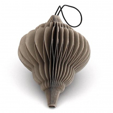 Christbaumschmuck 'Juwel' - Grau