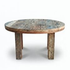 Couchtisch 'Birka', rund, 85 x 85 cm – Vintage