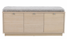 Bank 'Confetti' 106cm - Weiß pigmentiert