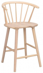 Barhocker 'Carmen' - Natur/Weiß