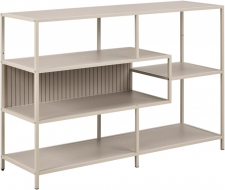 Bücherregal 'Seaford' 114x78cm - Grau