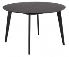 Esstisch 'Roxby' Rund 120x76cm - Schwarz