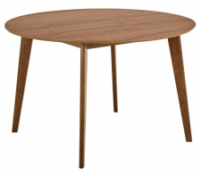 Esstisch 'Roxby' Rund 120x76cm - Braun