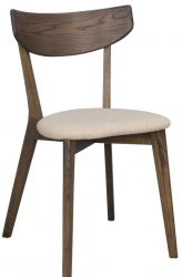 Stuhl 'Ami' - Braun/Beige