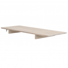Anbauscheibe 'Filippa' 45x120cm - Eiche Weiß pigmentiert