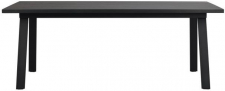 Esstisch 'Winnipeg' 200x100cm - Schwarz