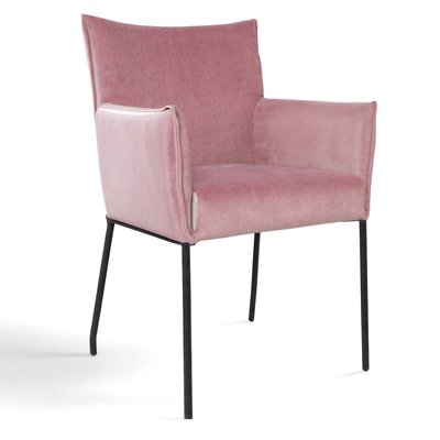 Sessel 'Dion' - Samt/Rosa