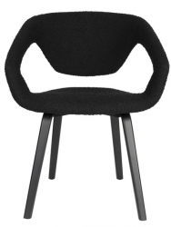 Stuhl 'Flexback' - Schwarz