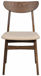 Stuhl 'Rodham' Stuhl - Braun/Beige