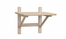 Nachttisch 'Camrose' - Natur/Weiß