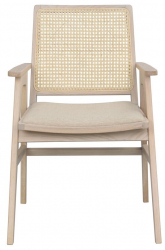 Sessel 'Prestwick' - Weiß pigmentiert/Beige