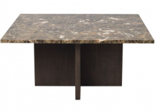 Couchtisch 'Brooksville' 90x90cm - Braun