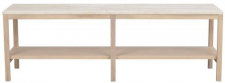 Relieftisch 'Orwel' 140x45 cm - Beige/Weiß pigmentiert
