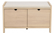 Flurbank 'Hillmond' 80cm- Helle Eiche