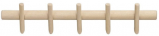 Hakenleiste 'Hillmond' 65cm - Helle Eiche
