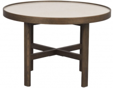 Couchtisch 'Marsden' Rund 60cm - Braun