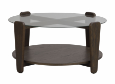 Couchtisch 'Arran' Ø93 - Braun