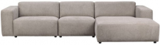 4-Sitzer-Sofa 'Willard' Chaiselongue H - Beige