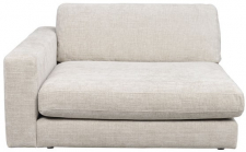 Chaiselongue 'Duncan' V - Hellgrau