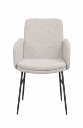 Sessel 'Conklin' - Hellbeige/Schwarz