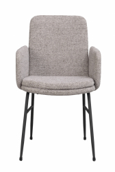 Sessel 'Conklin' - Dunkelbeige/Schwarz