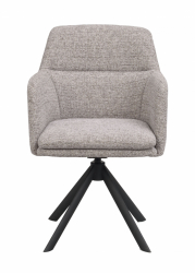 Sessel 'Gladstone' - Dunkelbeige/Schwarz