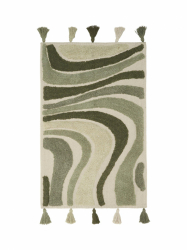 Teppich 'Swirl' 90x130 - Grün